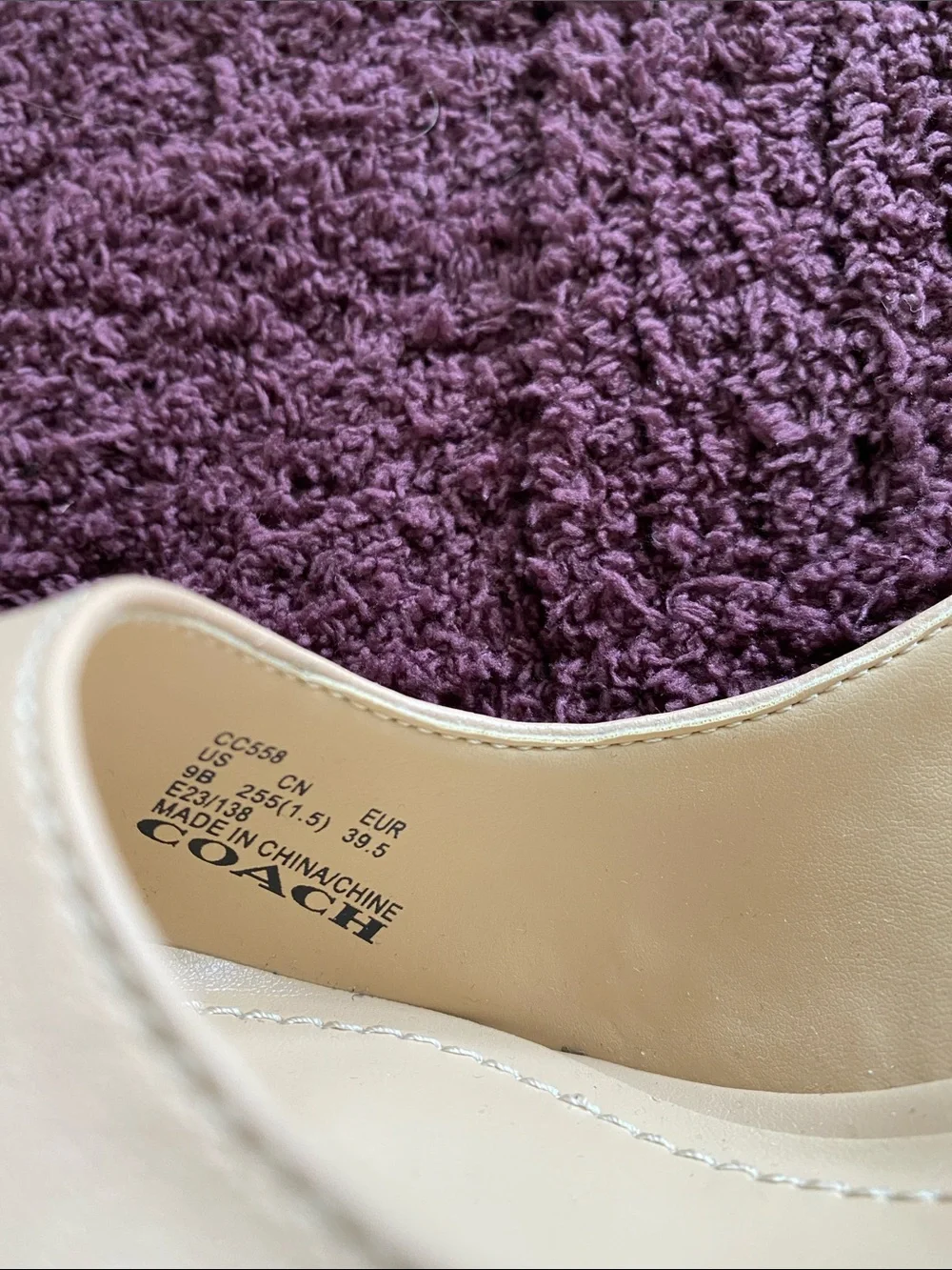 Coach Women's Pointed-Toe Pumps in Blush Nude